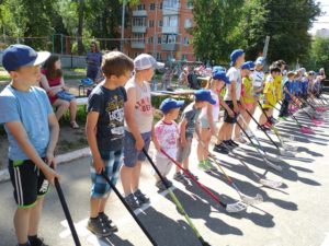Турнир по флорболу на базе Православной гимназии «София» г. Клина