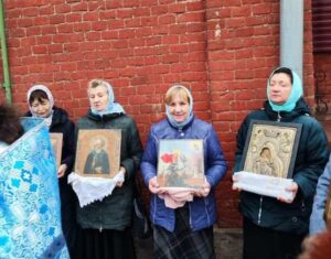 Престольный праздник в Скорбященском храме г. Клина