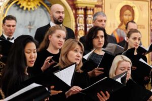 Второй день Осеннего хорового биеннале в Клину