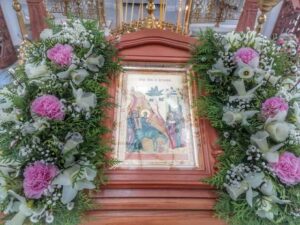Вербное воскресенье в Боголюбском храме д.Покровка (фоторепортаж)