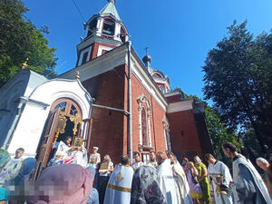 Престольный праздник в Скорбященском храме г. Клина (+фото)