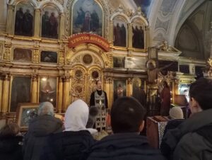 Скорбященский храм. Проповедь в Прощеное воскресенье