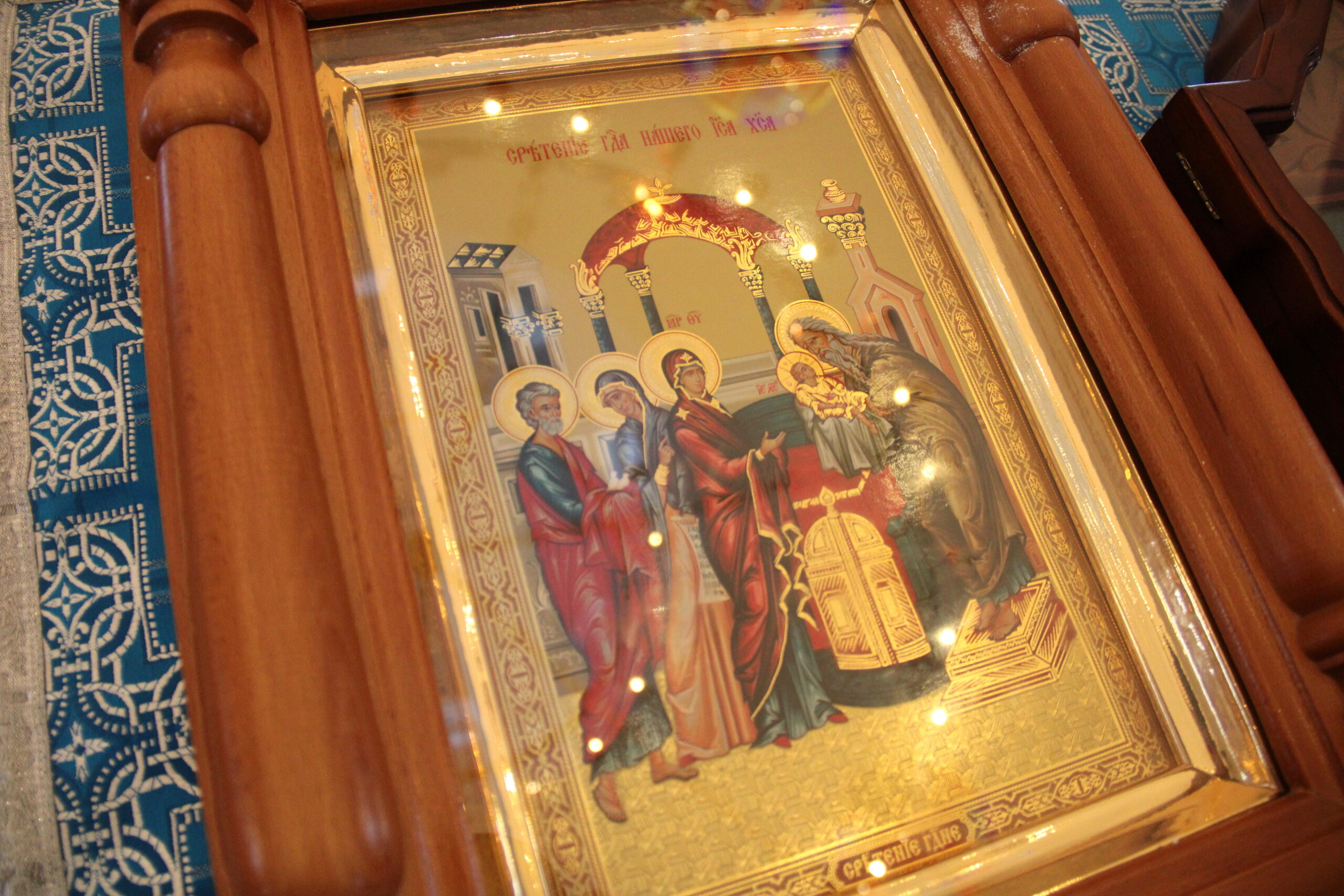 Боголюбский храм. Сретение