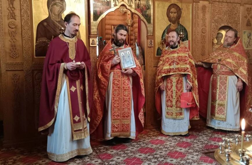 18 июня поздравили с тезоименитством прот. Игоря Ковалева