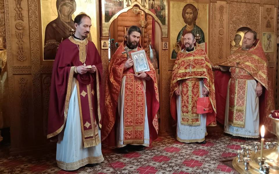 18 июня поздравили с тезоименитством прот. Игоря Ковалева