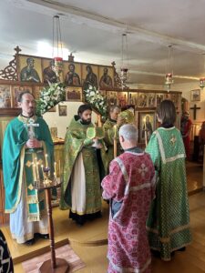Престольный праздник Сергиевского храма в Мисирево