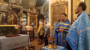 Скорбященский храм. Празднование Успения Пресвятой Богородицы