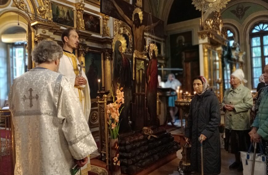 Празднование памяти святителя Тихона Задонского, епископа Воронежского
