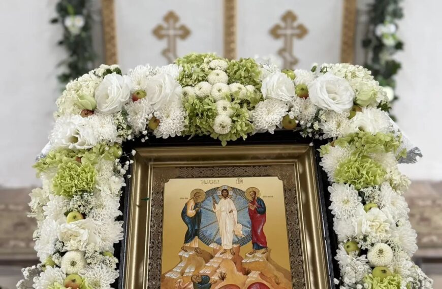 Проповедь на праздник Преображения